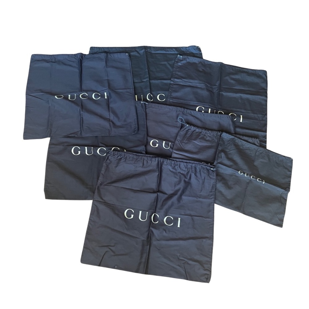 Authentic GUCCI dust bags - assorted sizes